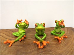 Üç Kurbağa Set